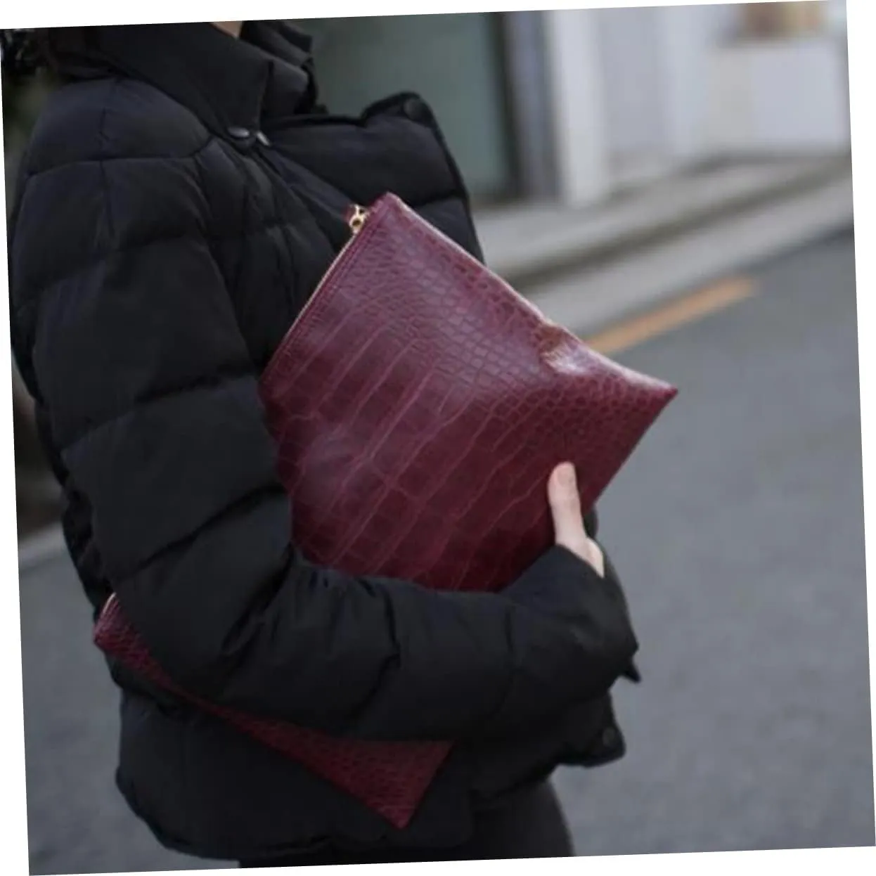 1 PC Print Clutch Vintage Handbags for Women Tote Bag for Women Classic Shoulder Clutch Ladies Hand Bags