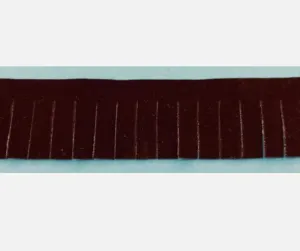 1 Pcs 1" Wide Mocha Faux Suede Fringe Trim 12 Yards -Rk8