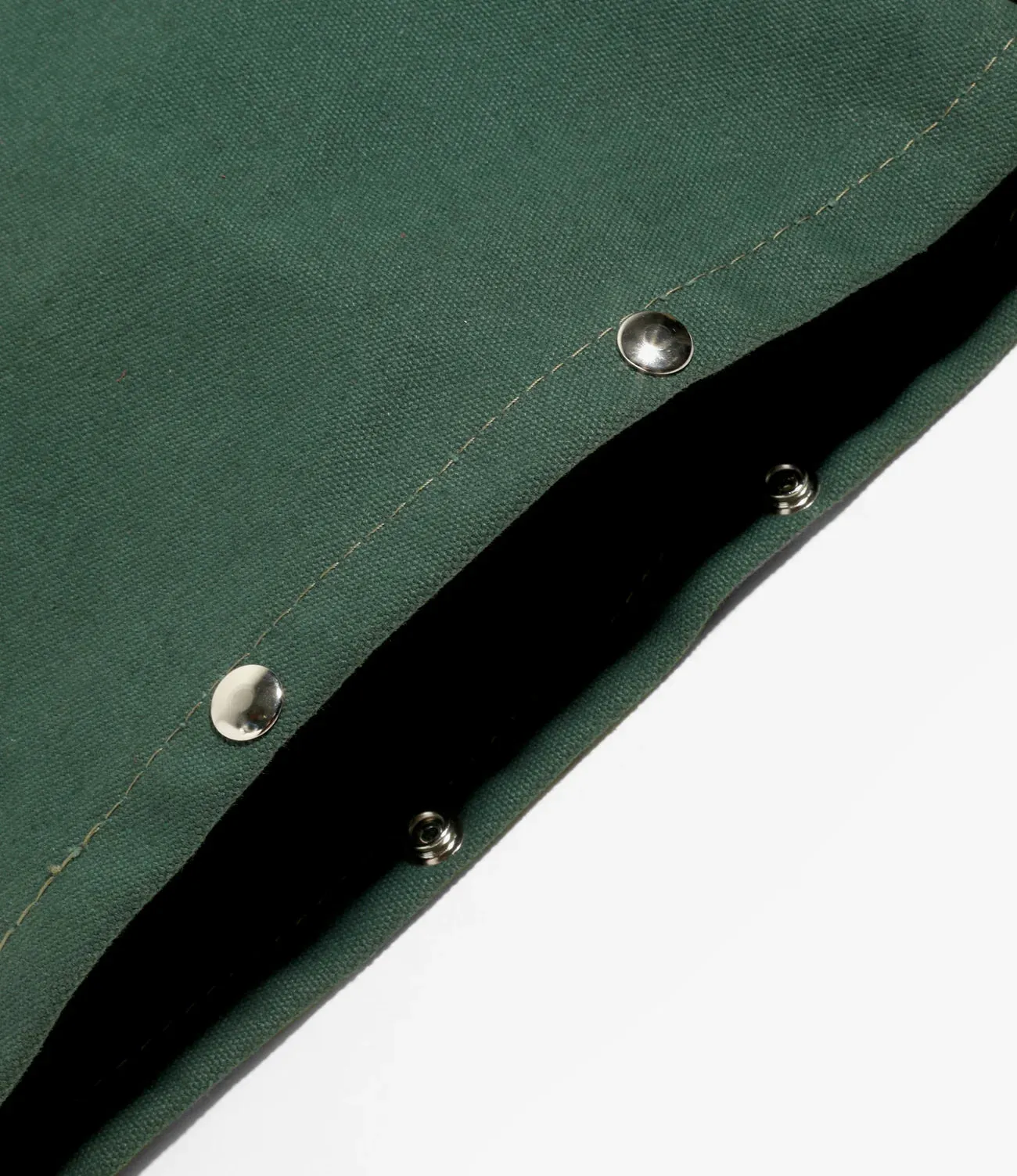 18oz Canvas Book Pack - Hunter Green