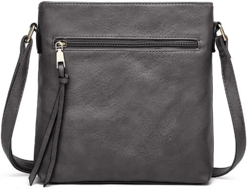 1pcs Leather Cross Body Bags for Women Anti Theft Cross Body Bag Soft Leather Cross Body Bags.