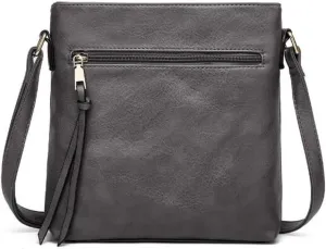 1pcs Leather Cross Body Bags for Women Anti Theft Cross Body Bag Soft Leather Cross Body Bags.