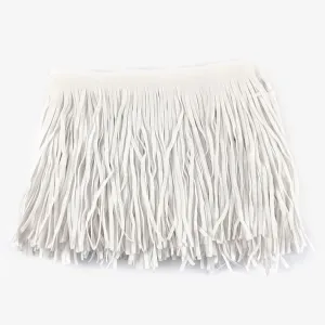 5/10Meter 15Cm Leather Suede Tassel Lace Fringe Thick Ribbon for Handbag Clothing Dress DIY Sewing Accessories Decoration Trims - (Color: White71/Size: 15Cm-10Meters)