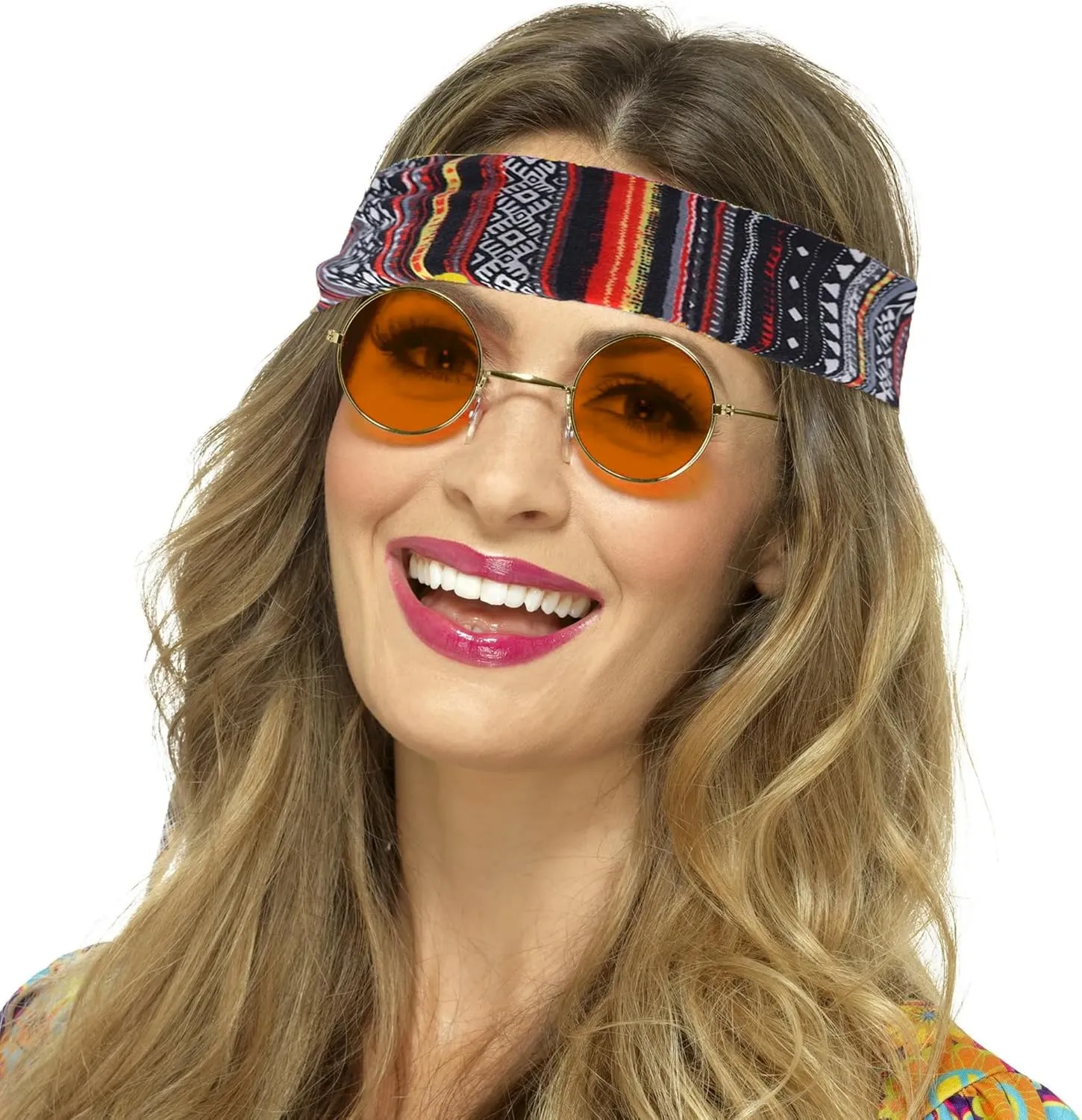 60s 70s Outfit for Women Hippy Accessories Fringe Hippie Vest Clothes for Halloween Disco Party Hippie Costume Set