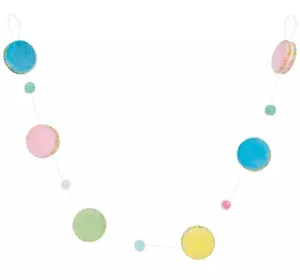 72" Macarons & Pom Poms Garland