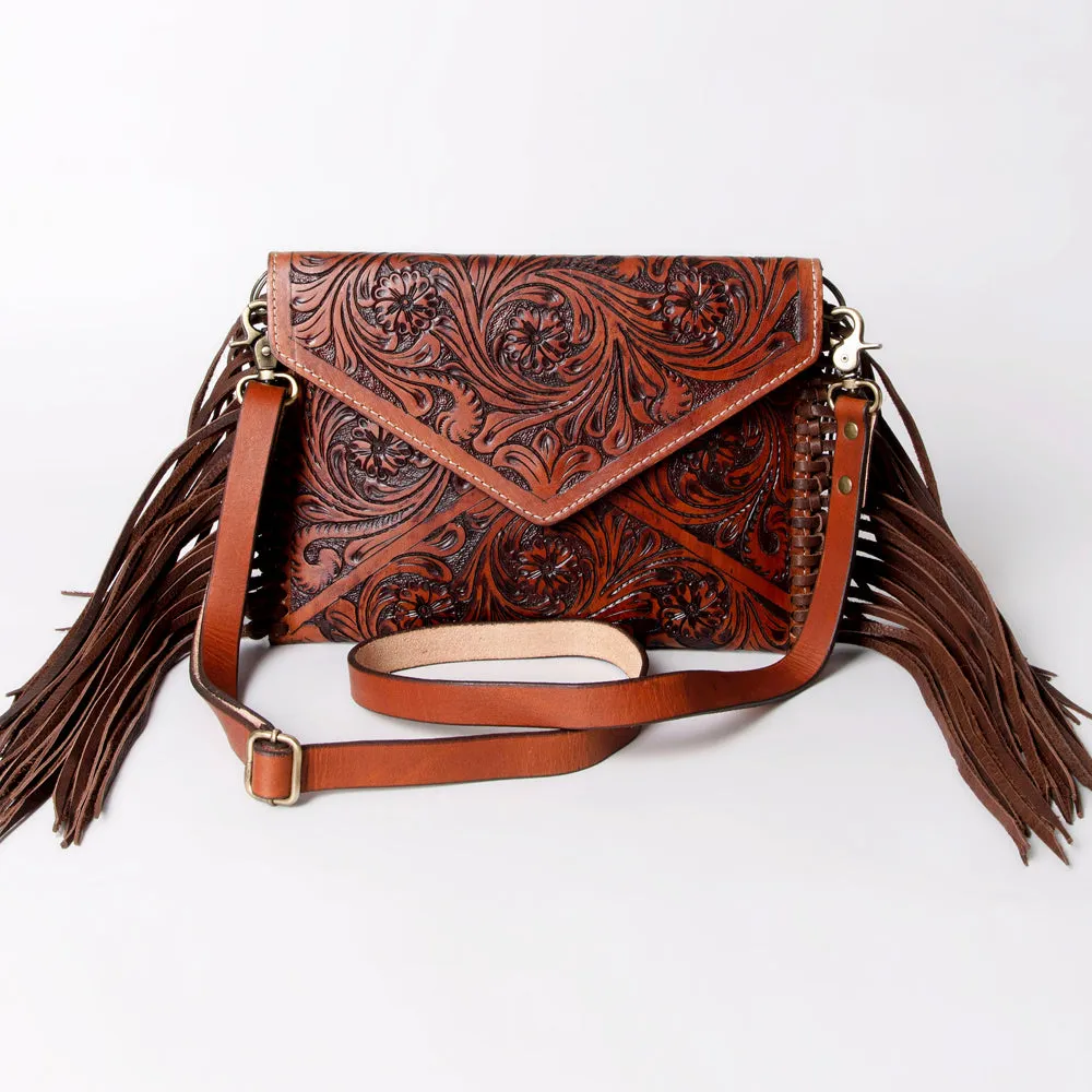 ADBG476ANTCHE Envelope Genuine Western Leather Women Bag