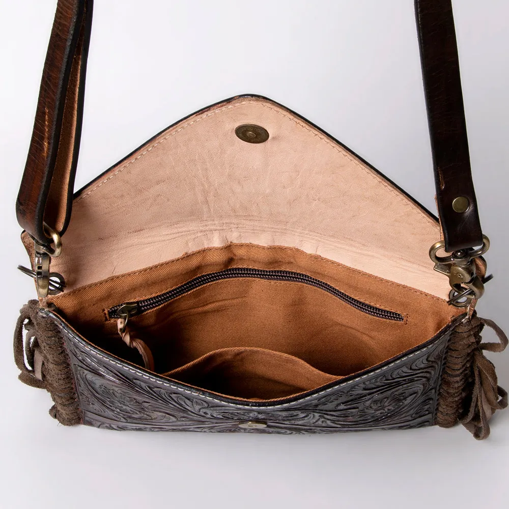 ADBG476BR Envelope Genuine Western Leather Women Bag