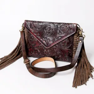 ADBG476BR Envelope Genuine Western Leather Women Bag