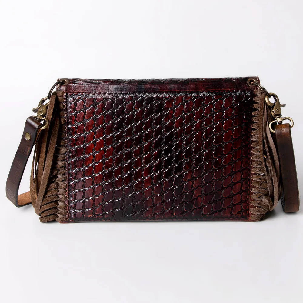 ADBG476BR Envelope Genuine Western Leather Women Bag