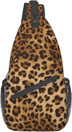 African Weaving Print Crossbody Sling Backpack For Women Men,Sling Bag Travel Hiking Chest Bag Daypack