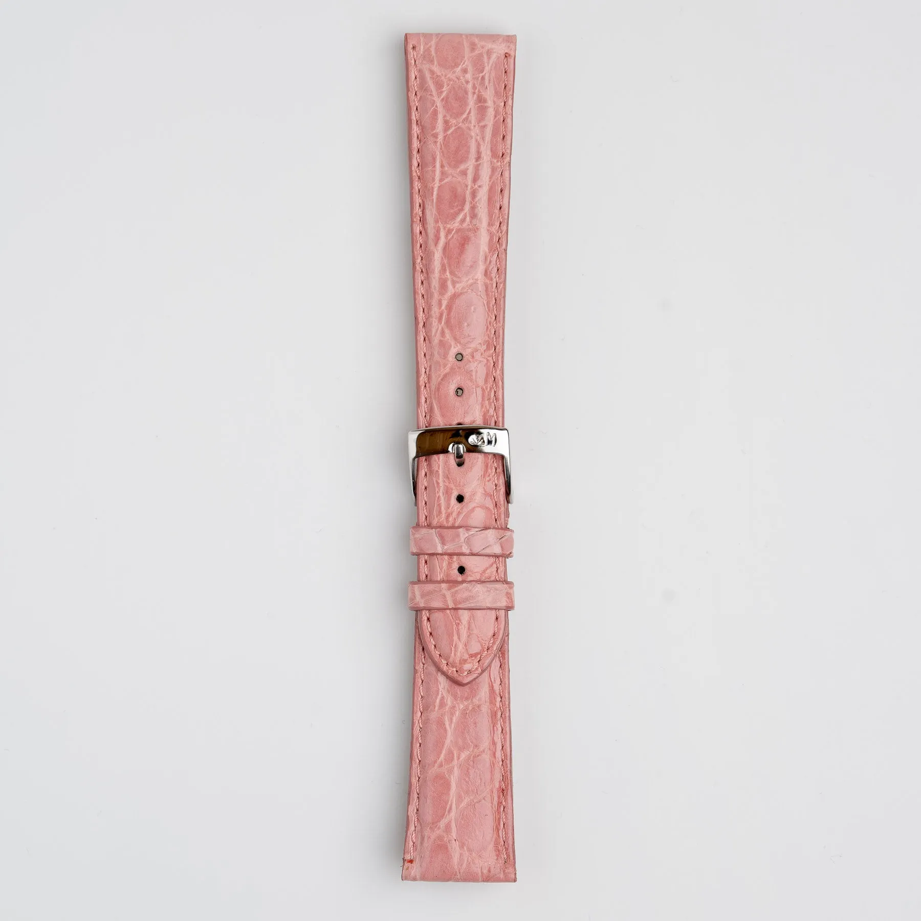 Amadeus Pink Crocodile Watch Strap