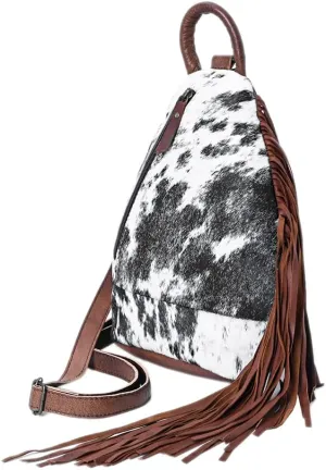 American Darling Sling Hair-On Genuine Leather Women Bag Western Handbag Purse