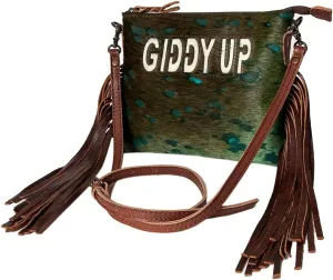 American Darling Small Crossbody Hair-On Genuine Leather Western Women Bag Handbag Purse | Crossbody Bag for Women | Cute Crossbody Bag | Crossbody Purse
