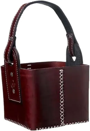 Argentinian Mate Bag Entrerriana Model for Vacuum Bottle and Mate | Handmade Leather Handbag