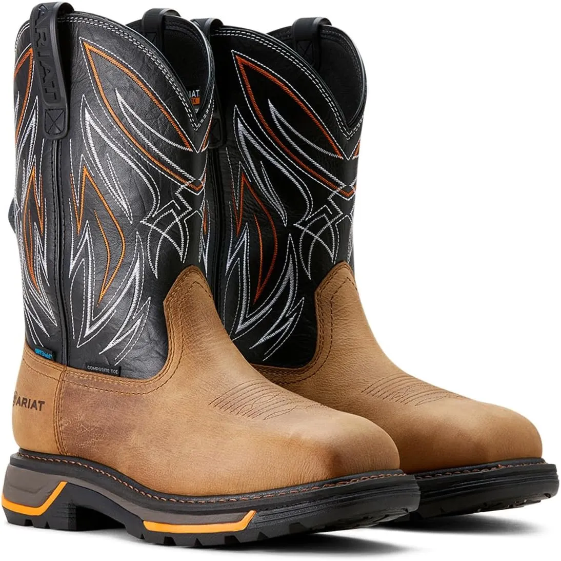 ARIAT Men's Big Rig Boa Waterproof Composite Toe Work Boot Industrial