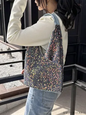 BagForLove - Chic No-Closure Sequin Evening Bag