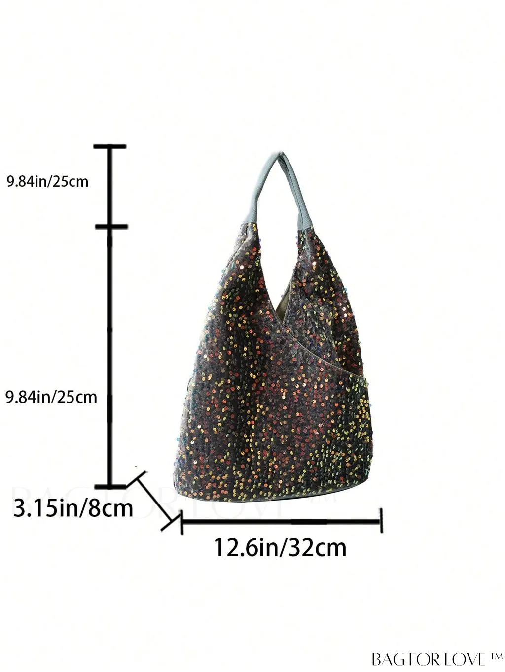 BagForLove - Chic No-Closure Sequin Evening Bag