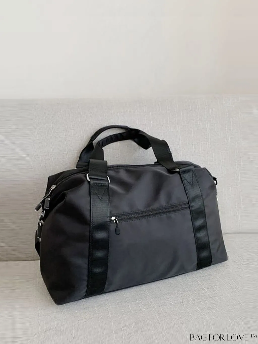 BagForLove - Expansive Pom Pom Embellished Duffle Bag with Ample Storage Capacity