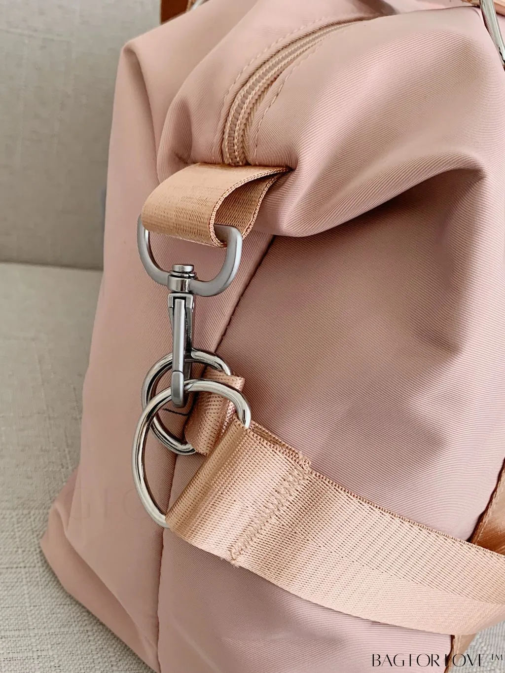 BagForLove - Expansive Pom Pom Embellished Duffle Bag with Ample Storage Capacity