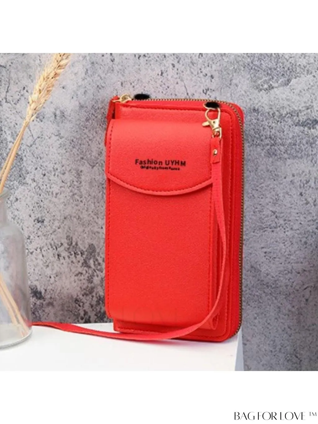 BagForLove - Portable Ladies Crossbody Phone Bag with Alphabet Print