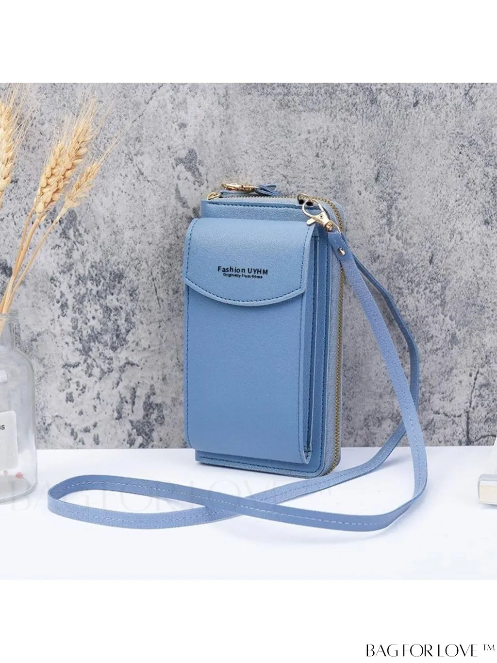 BagForLove - Portable Ladies Crossbody Phone Bag with Alphabet Print