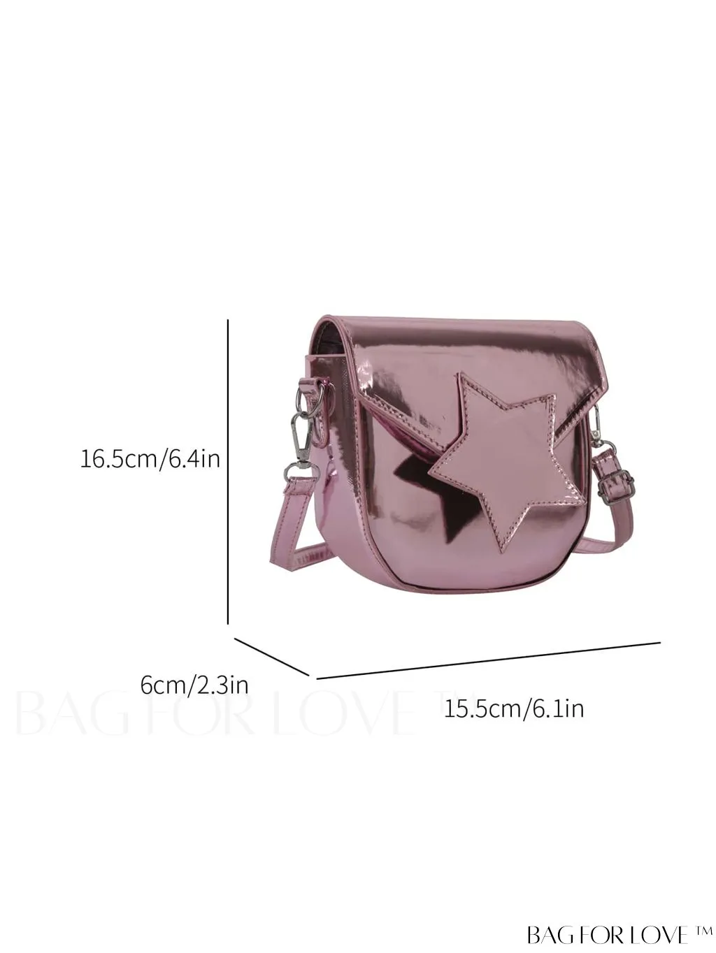 BagForLove - Stylish One-Shoulder Messenger Bag - Trendy & Versatile Niche Design