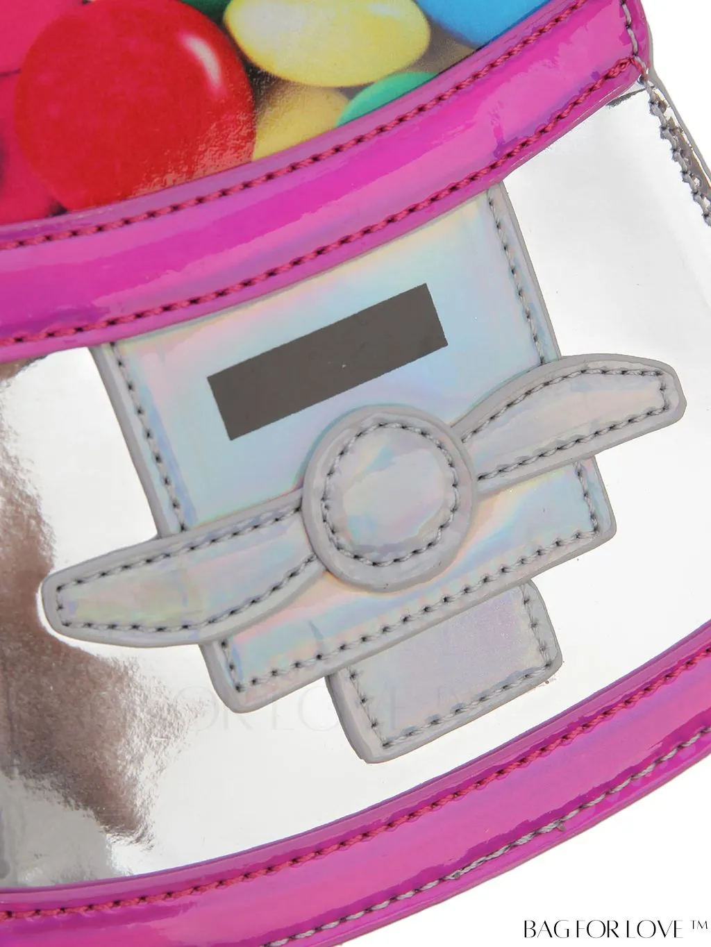 BagForLove - Womens Candy Machine Chain Crossbody Bag - Stylish Shoulder Purse and Handbag