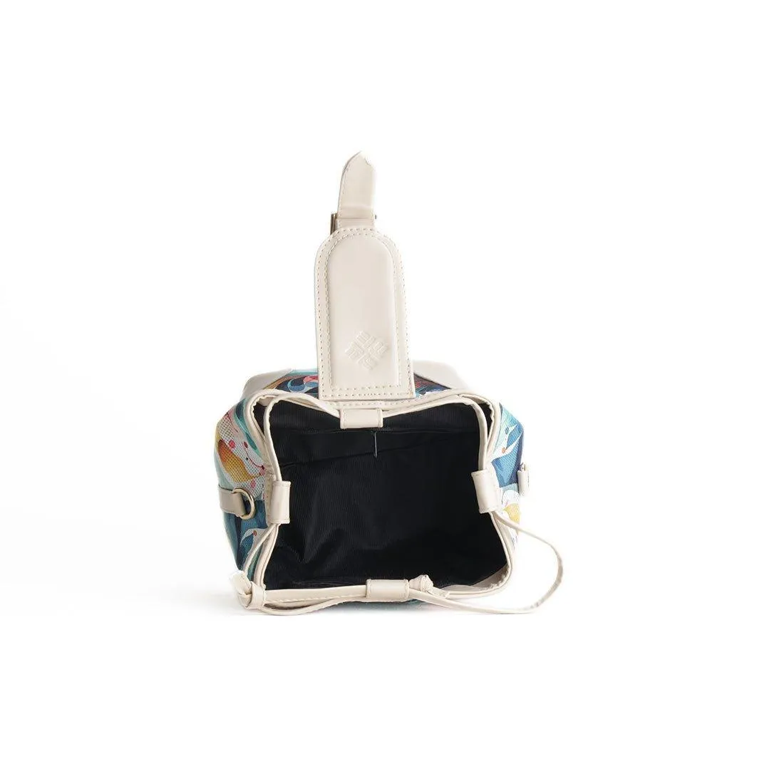 Beige Bucket Bags Volcano