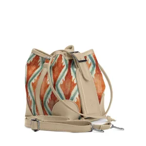 Beige Bucket Bags Volcano