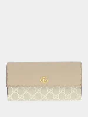 Beige Monogram Wallet