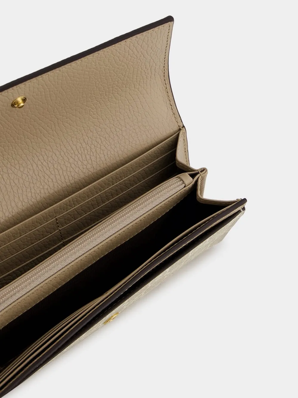 Beige Monogram Wallet