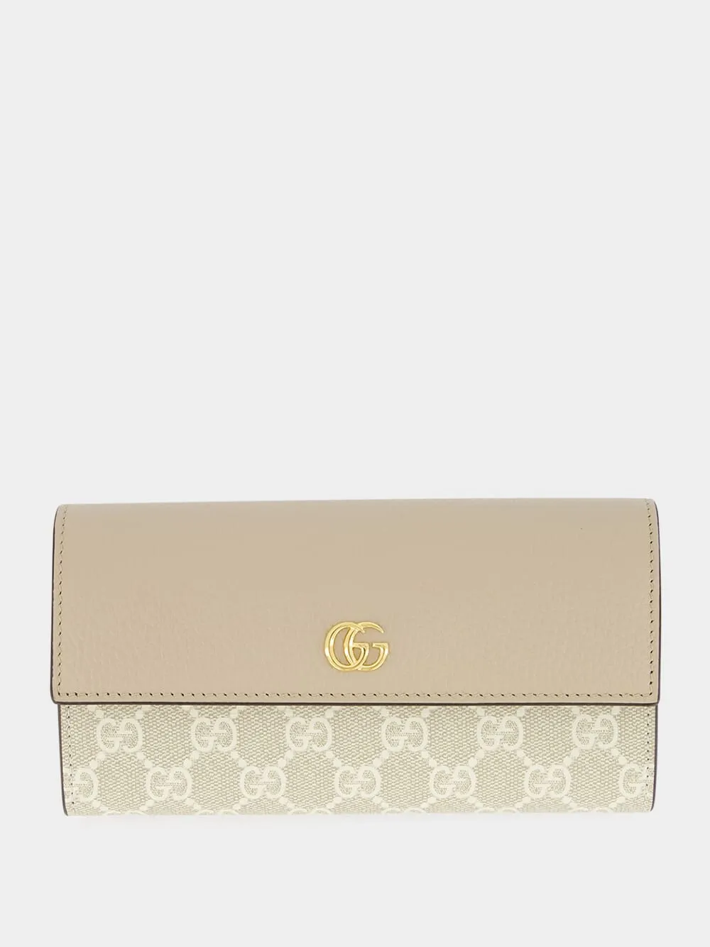 Beige Monogram Wallet