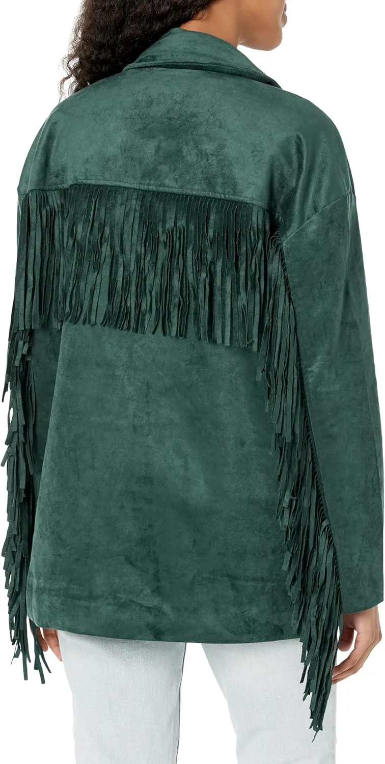 [BLANKNYC] Womens Women's Suede Coat