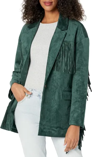 [BLANKNYC] Womens Women's Suede Coat