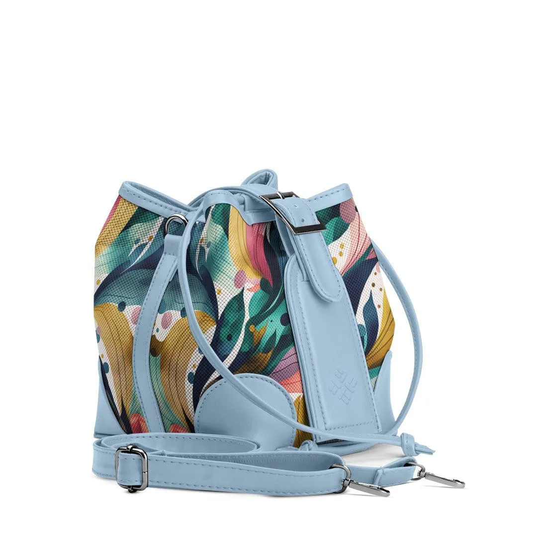 Blue Bucket Bags Color Flow