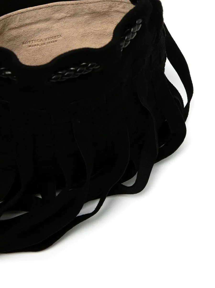 BOTTEGA VENETA Intrecciato Fringed Mini Bag