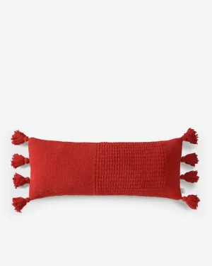 Braided Pom Pom Lumbar Pillow by Sunday Citizen