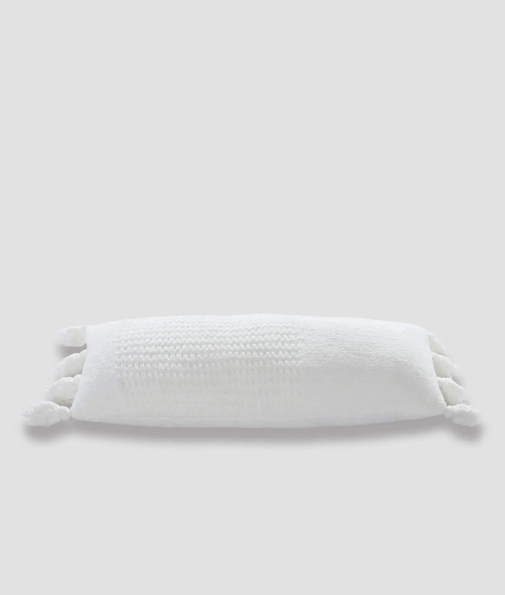 Braided Pom Pom Lumbar Pillow by Sunday Citizen
