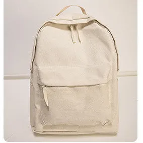 Brand Design Fashion Black Canvas Women Backpack Casual Travel Bags Preppy Style School Bags Brown mochila feminina