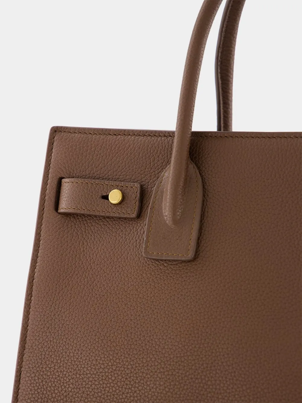 Brown Leather Sac De Jour Baby