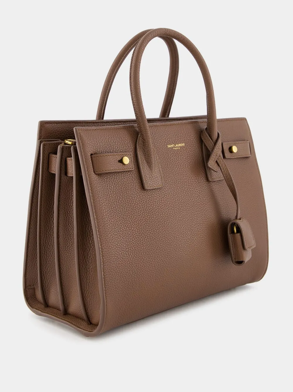 Brown Leather Sac De Jour Baby