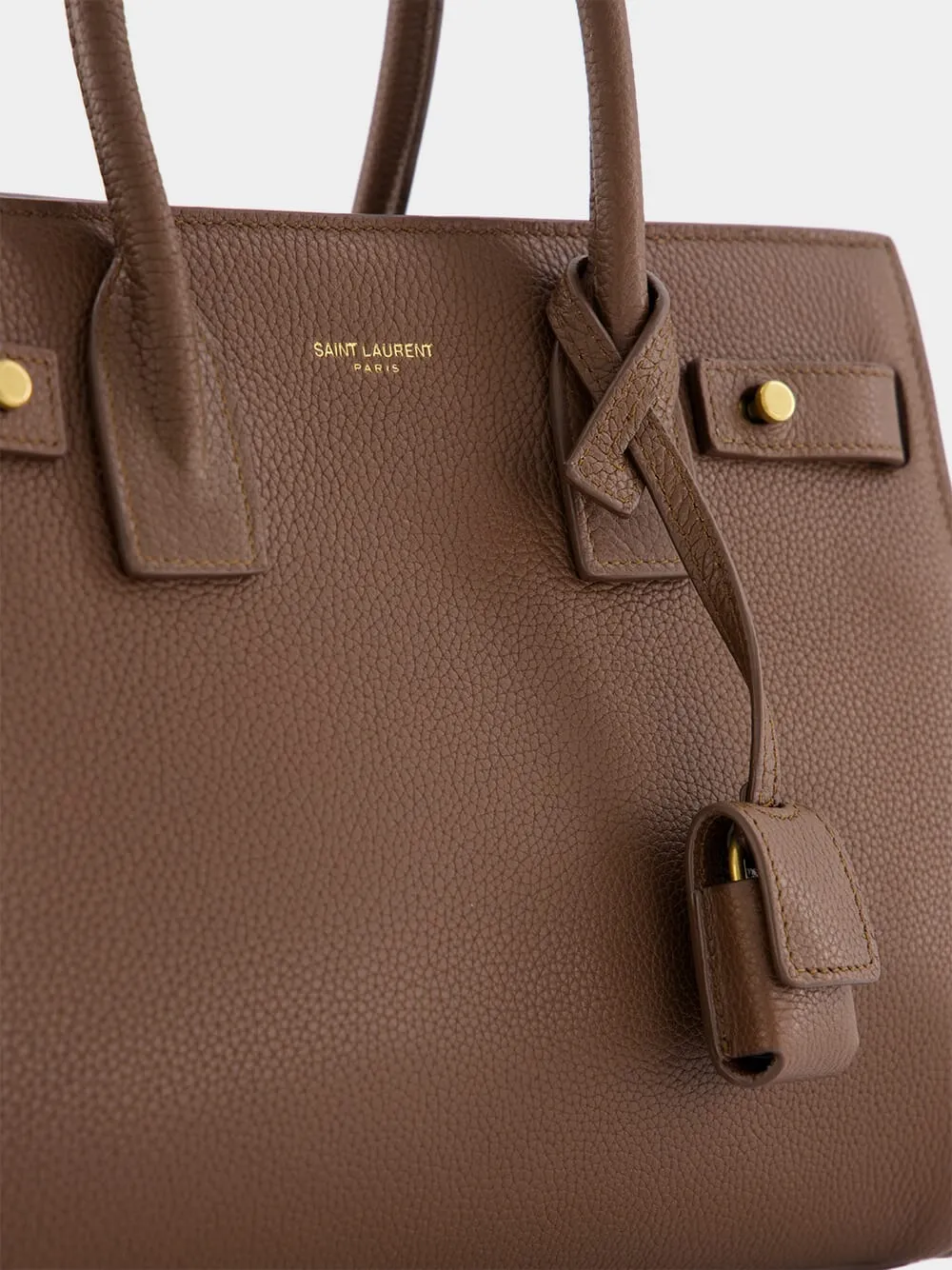 Brown Leather Sac De Jour Baby