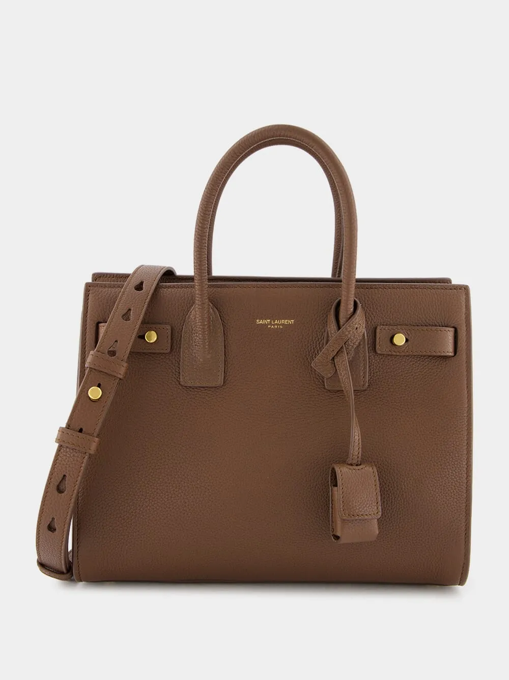 Brown Leather Sac De Jour Baby