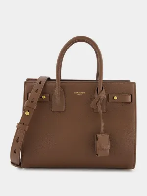 Brown Leather Sac De Jour Baby