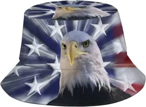 Bucket Hat for Women Men, Fashion Print Outdoor Beach Hat Packable Sun Cap for Travel Hiking