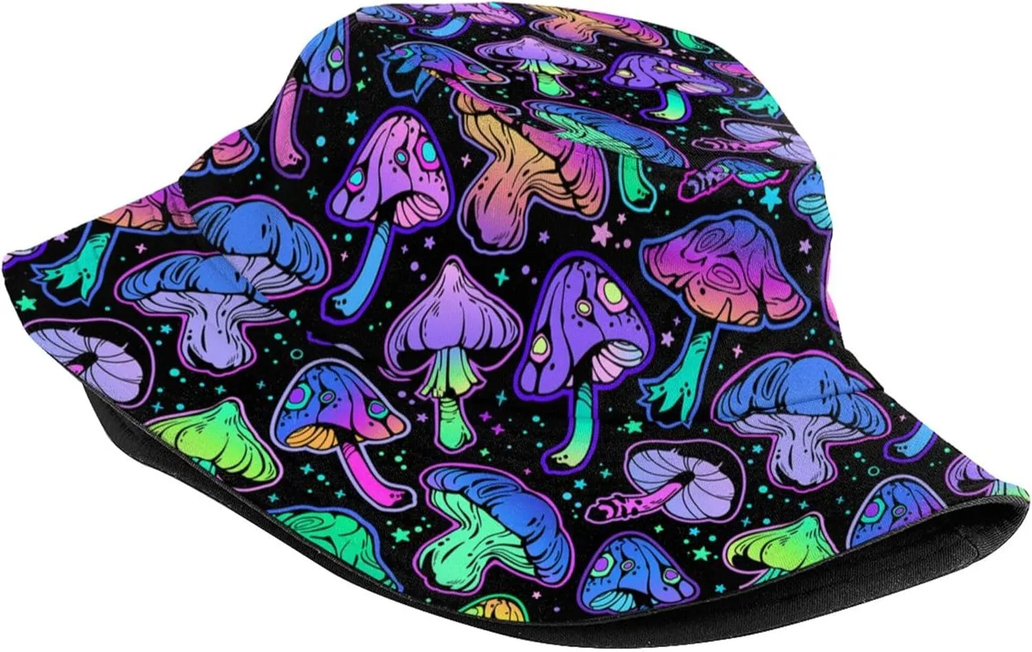 Bucket Hat for Women Men, Fashion Print Outdoor Beach Hat Packable Sun Cap for Travel Hiking