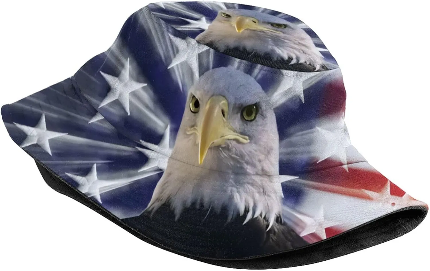 Bucket Hat for Women Men, Fashion Print Outdoor Beach Hat Packable Sun Cap for Travel Hiking