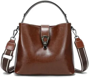 Bucket Small Shoulder Crossbody Bag Women's Bag Wide Shoulder Strap Women's Handbag