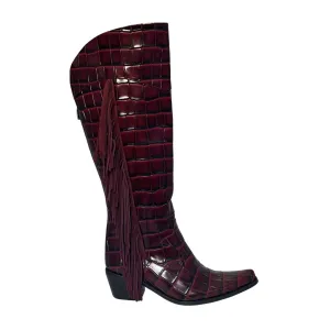 Cab Franc Fringe Tall Cowboy