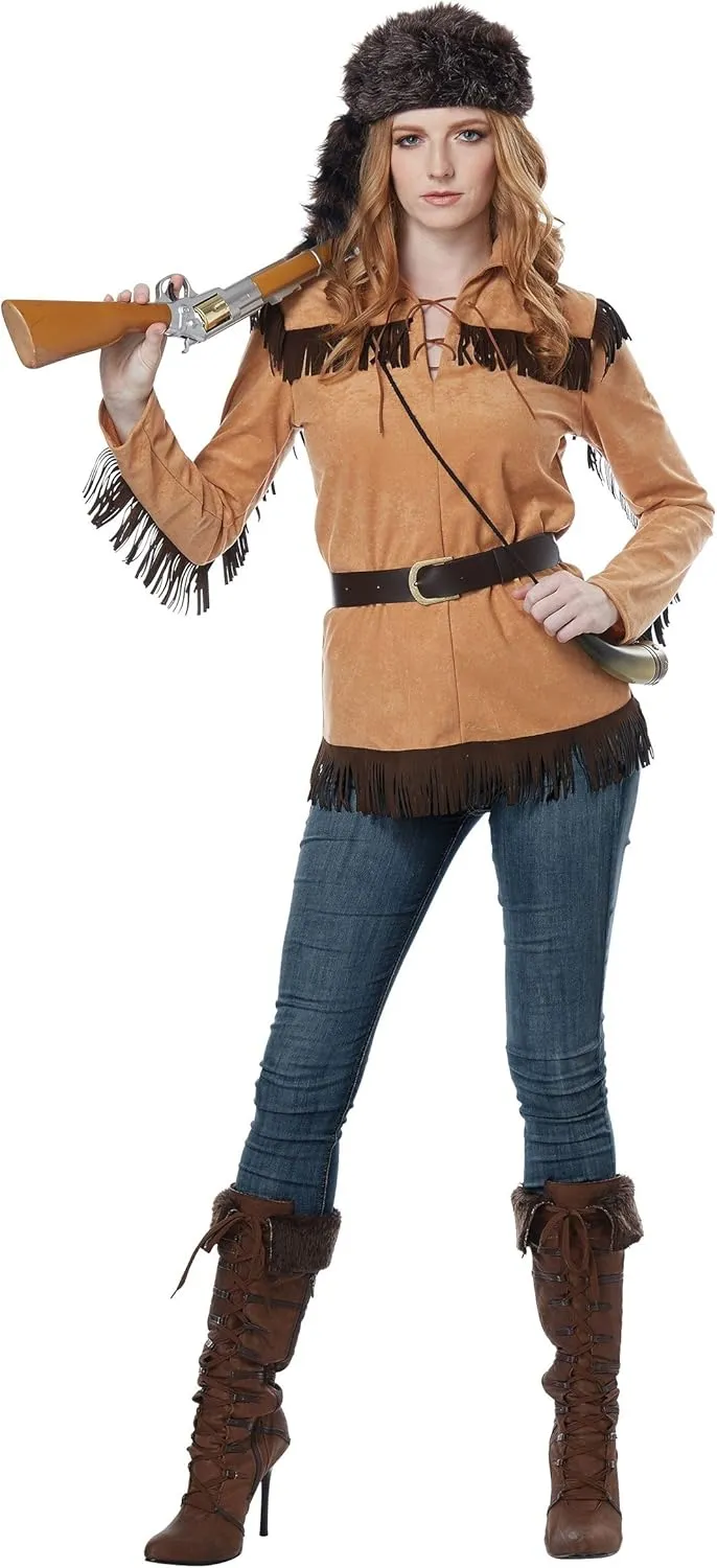 California Costumes Women's Frontier Lady - Adult Costume Adult Costume, Tan, Extra Small