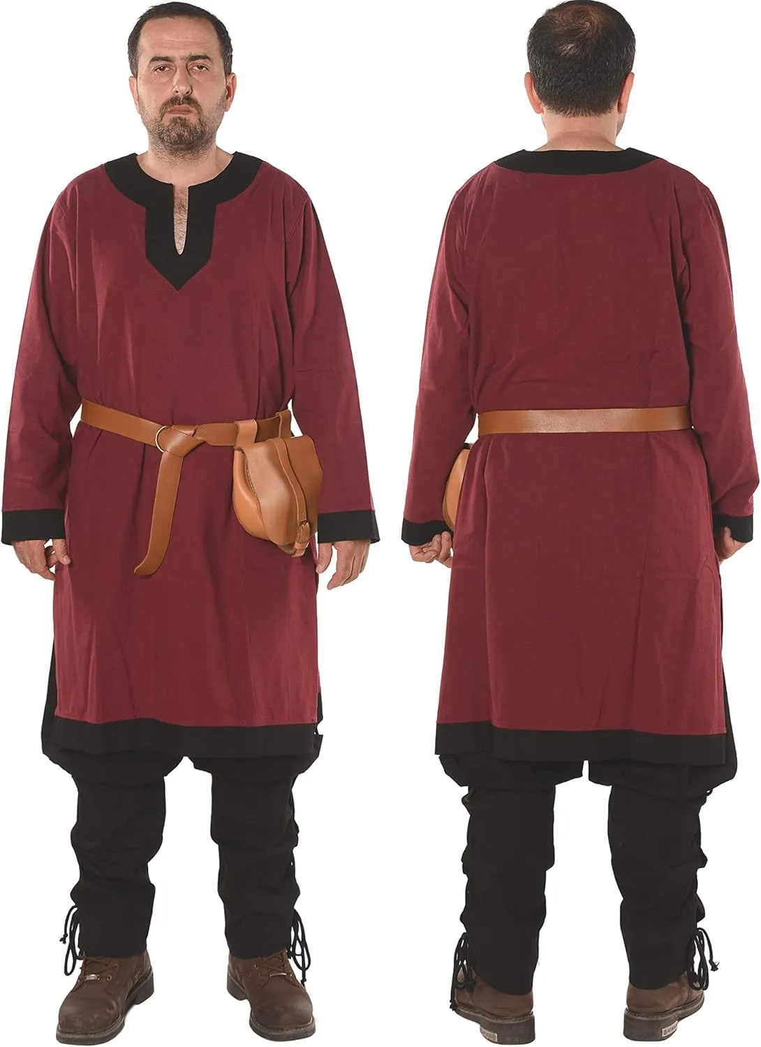 Calvina Costumes Arthur Medieval, Viking, LARP and Renaissance Tunic by Formen - Made in Turke